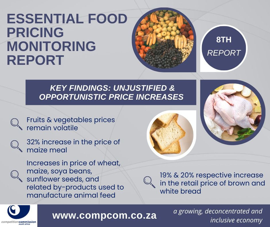 SA consumers subjected to unjustified essential food price increases