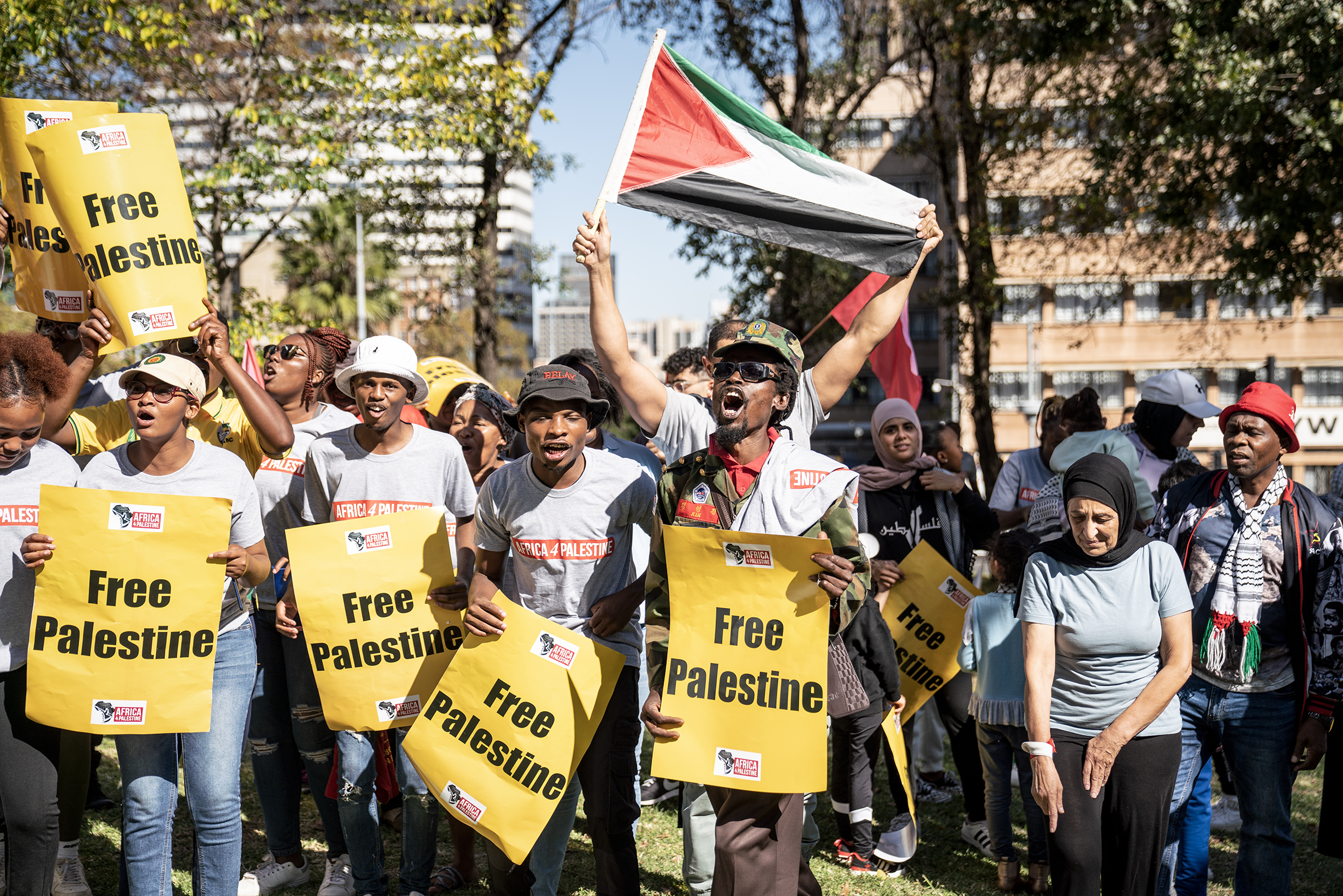 In pictures: Joburg’s Protest for Palestine