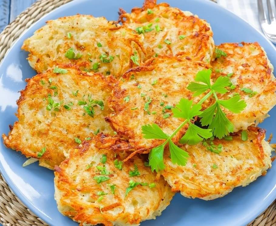 Here’s a tasty potato pancakes recipe