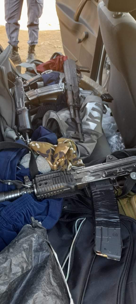 Police seize illegal weapons in Ennerdale