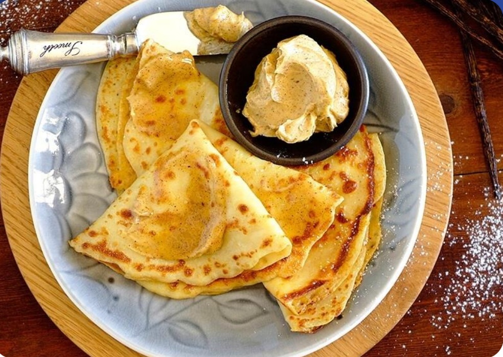 Flora home-made golden pancakes