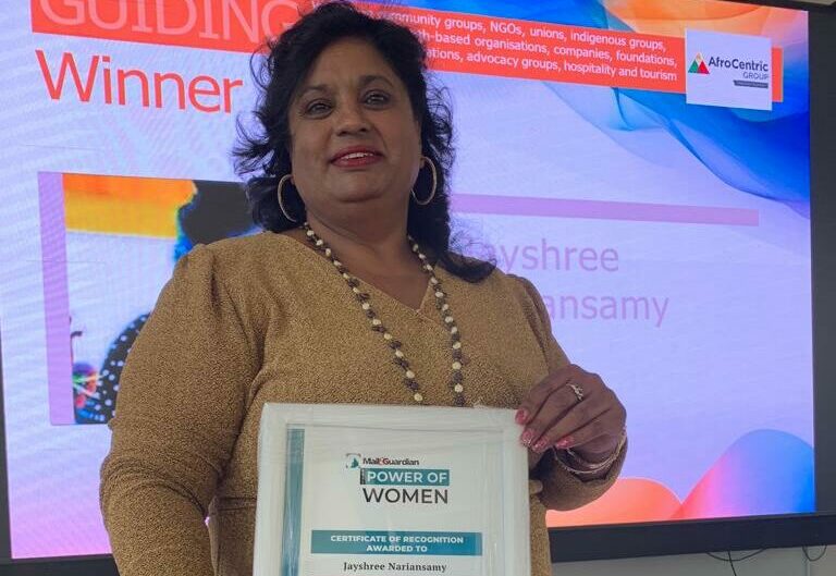Jayshree Nariansamy: Inspiring hope and empowering South African women