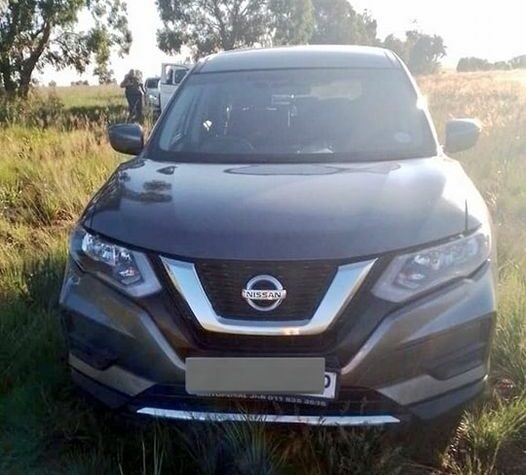 Stolen grey Nissan Xtrail recovered by JMPD in Ennerdale