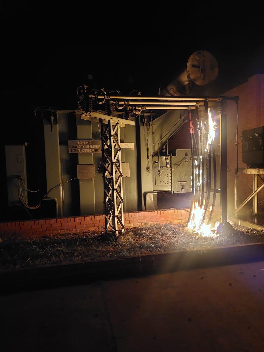 City Power working to restore customers affected by Lunar Substation fire