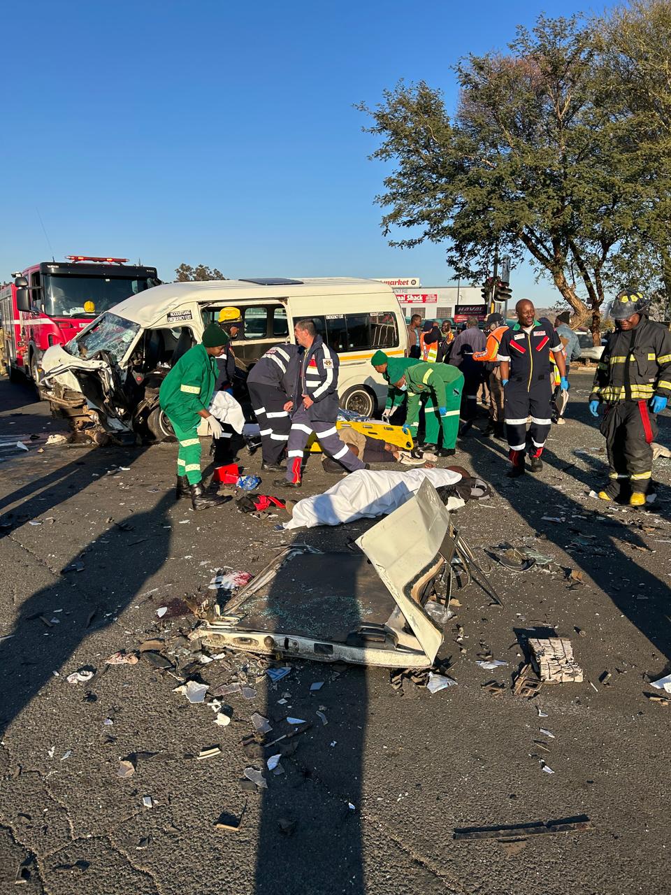 Passenger killed in Alberton CBD taxi collision