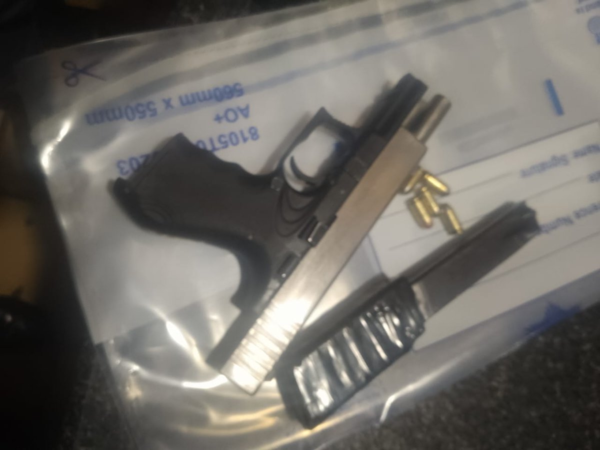 Suspect apprehended for possession of unlicensed firearm and ammunition in Eldorado Park