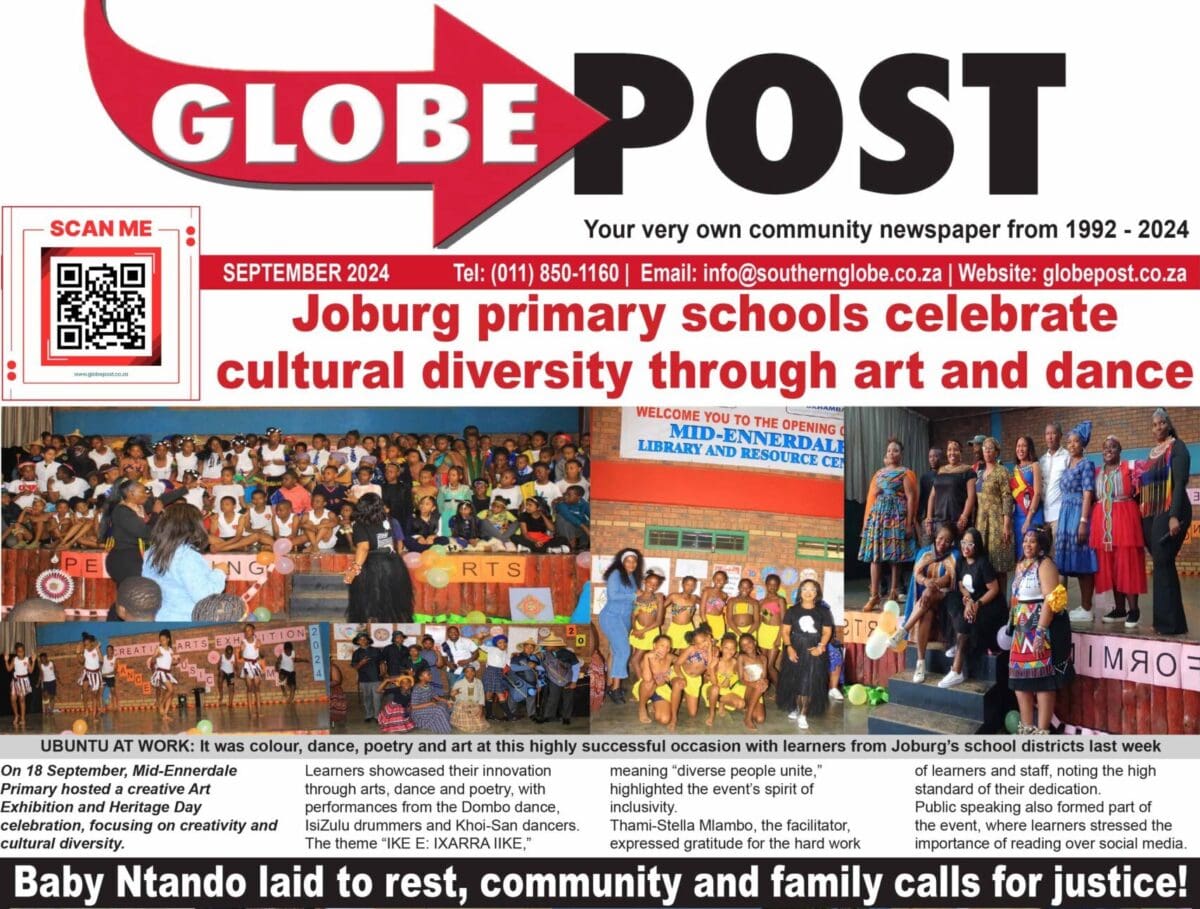 Current Issue: GLOBE POST End September 2024