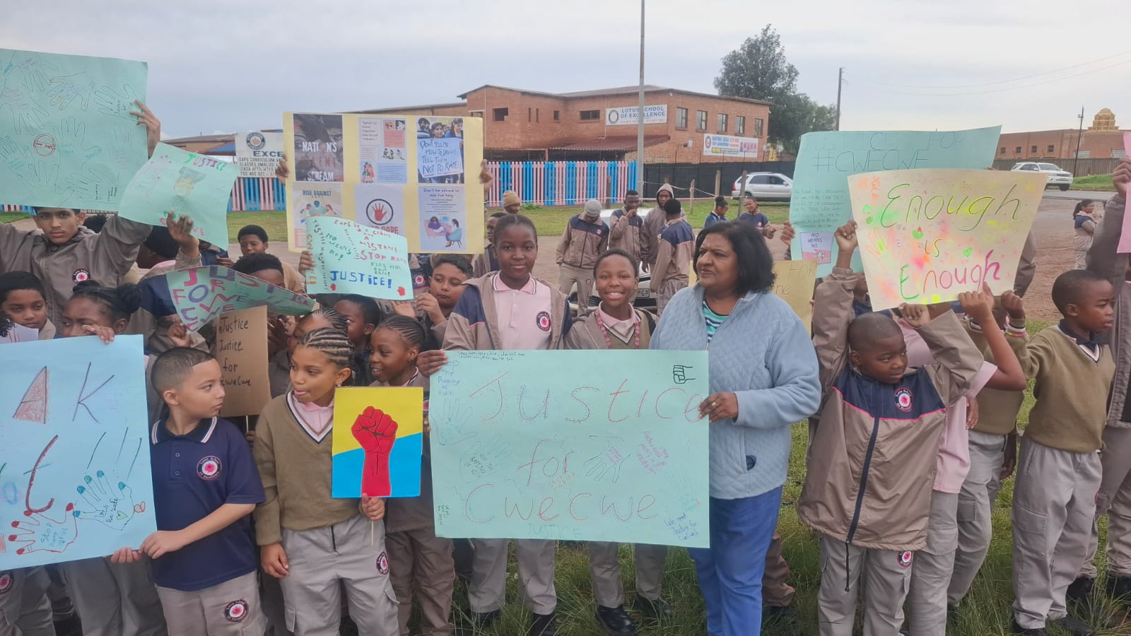 “No to rape!” – Lotus School of Excellence takes a stand against child abuse