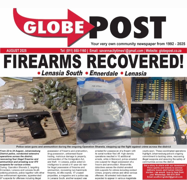 Globe Post – End  August issue is out now!