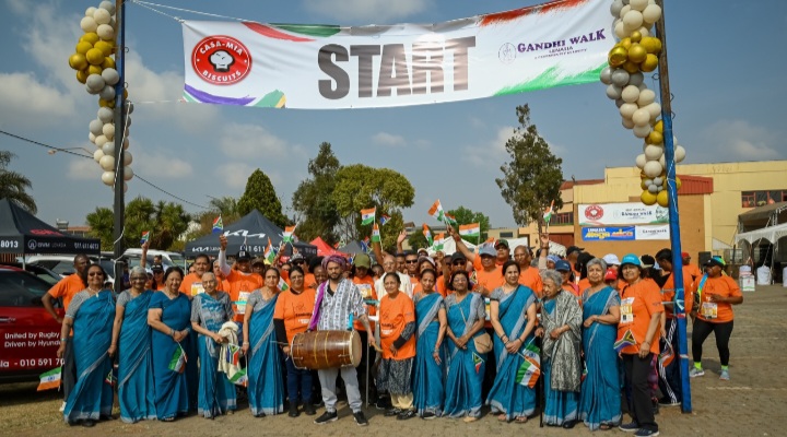36th Annual Gandhi Walk unites Lenasia in health and harmony
