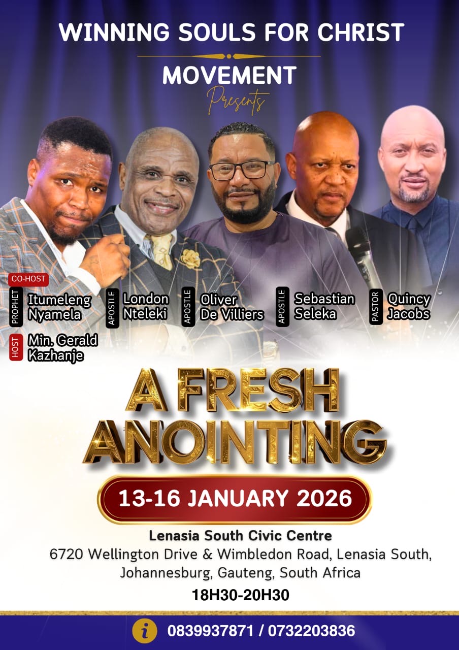 A Fresh Anointing Revival to take place in Lenasia South